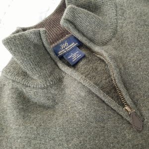 Merino Wool 1/4 Zip Sweater